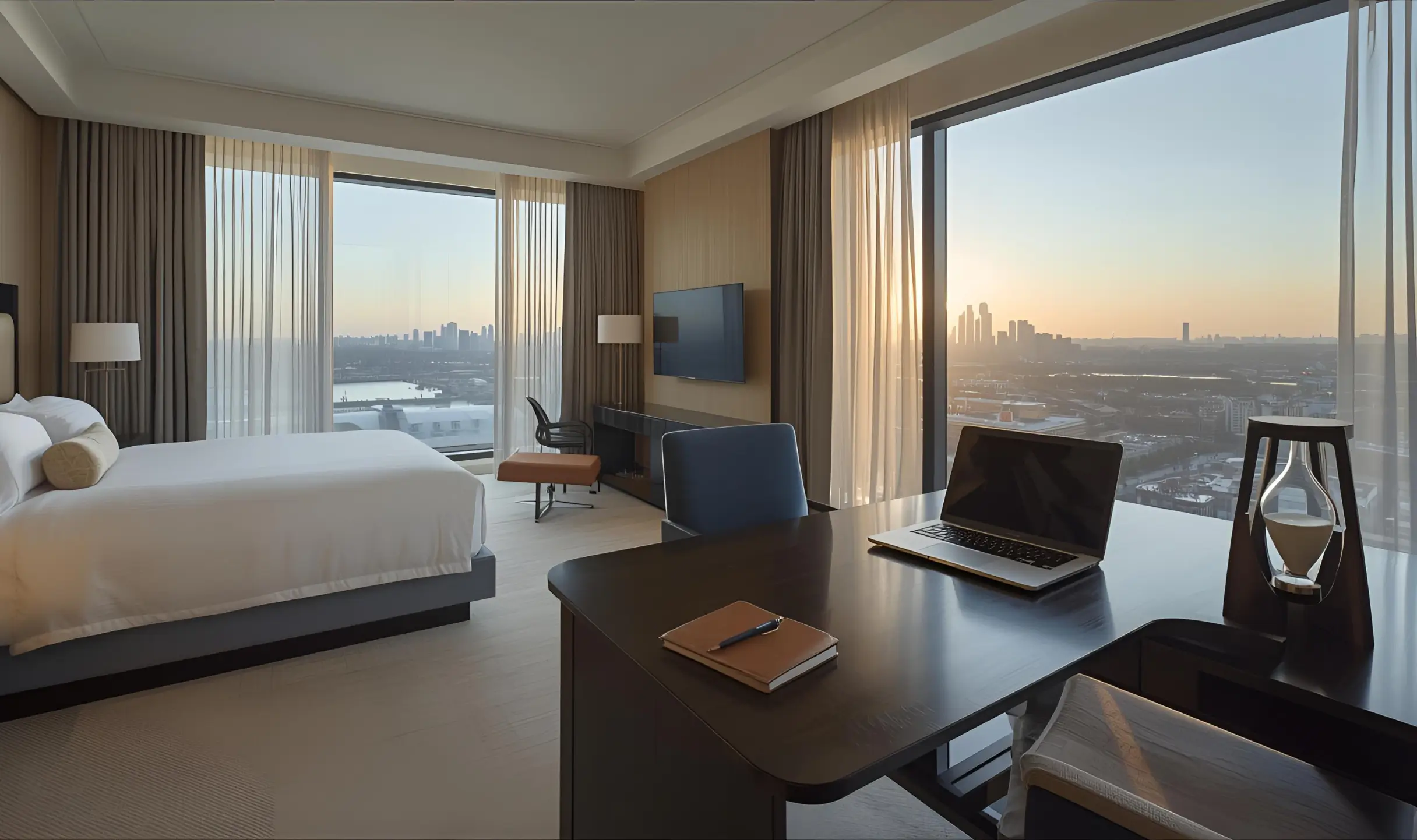 Fondo cama hotel